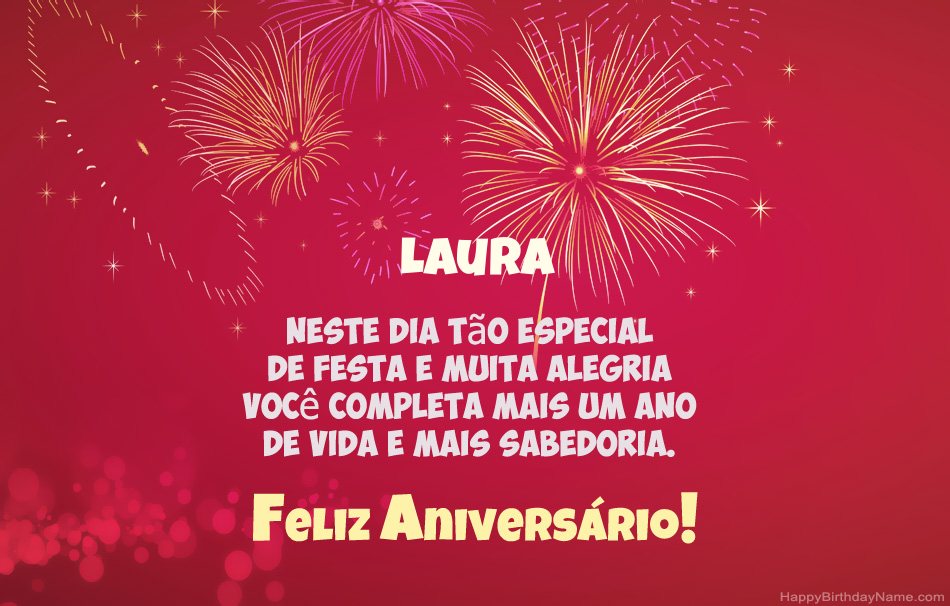 Feliz Aniversário Laura, belos poemas Feliz Aniversário Laura, belos poemas