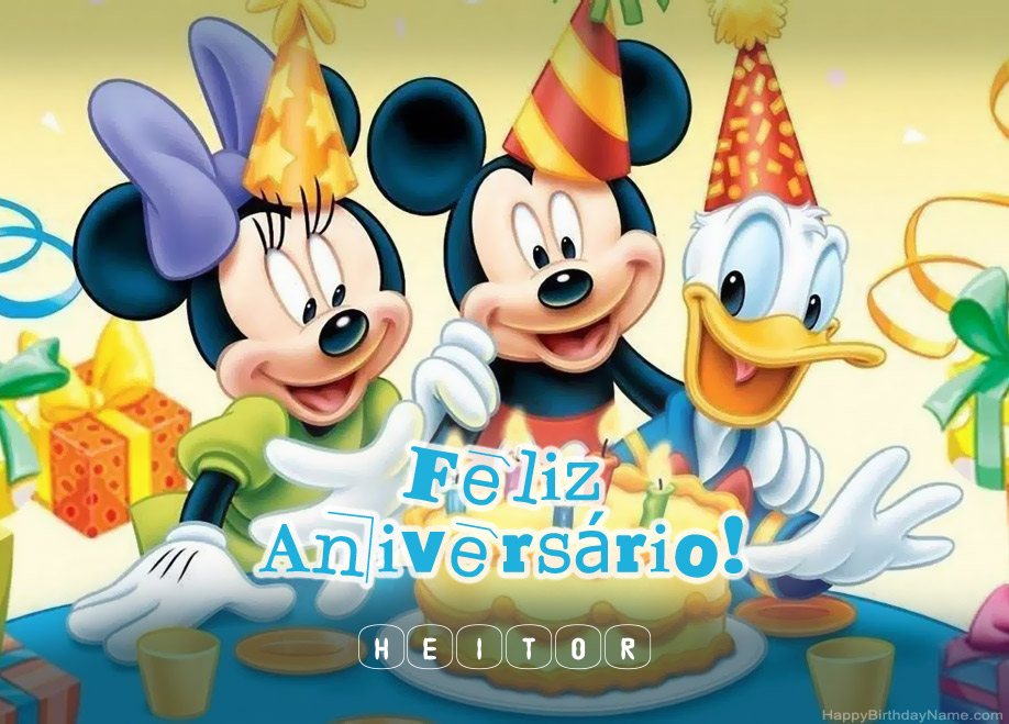 Cumprimentos do aniversário das crianças para Heitor Cumprimentos do aniversário das crianças para Heitor