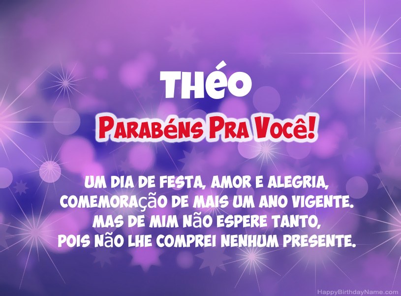Belas imagens para feliz aniversário de Théo Belas imagens para feliz aniversário de Théo