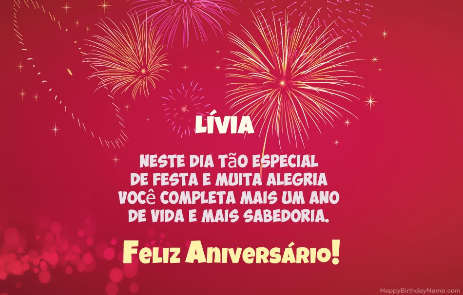 Feliz Aniversário Lívia, belos poemas Feliz Aniversário Lívia, belos poemas