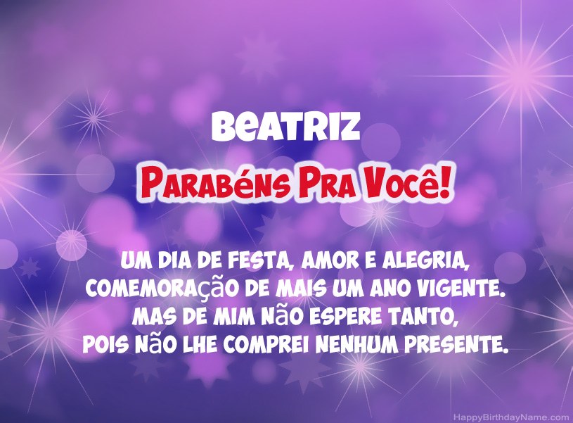 Belas imagens para feliz aniversário de Beatriz Belas imagens para feliz aniversário de Beatriz