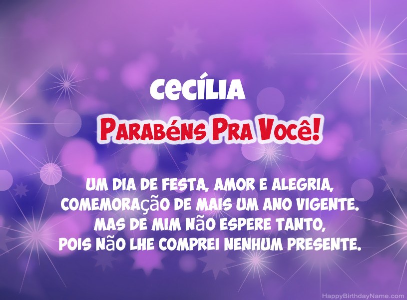 Belas imagens para feliz aniversário de Cecília Belas imagens para feliz aniversário de Cecília