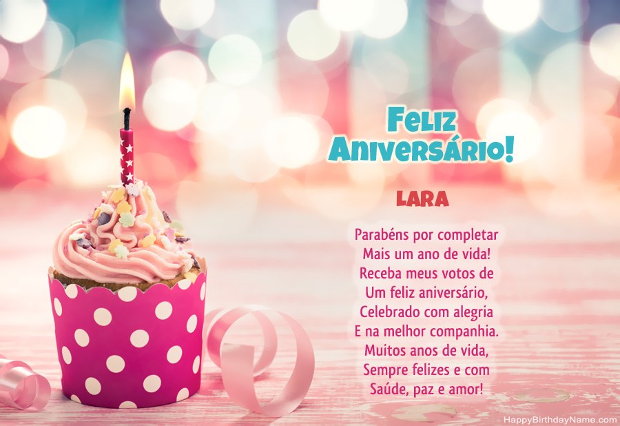 Descarregar o Happy Birthday card Lara grátis Descarregar o Happy Birthday card Lara grátis