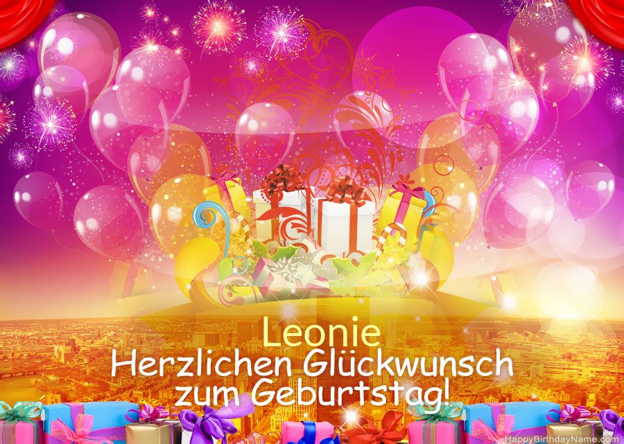 Alles Gute Zum Geburtstag Leonie Bilder