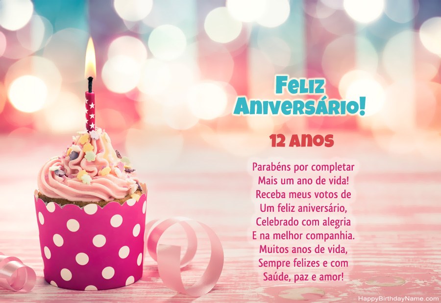 Descarregar o Happy Birthday card Menina de 12 anos grátis Descarregar o Happy Birthday card Menina de 12 anos grátis