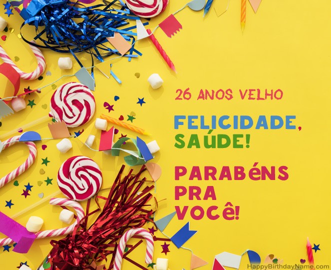 Fotos de feliz aniversário Homem de 26 anos Fotos de feliz aniversário Homem de 26 anos