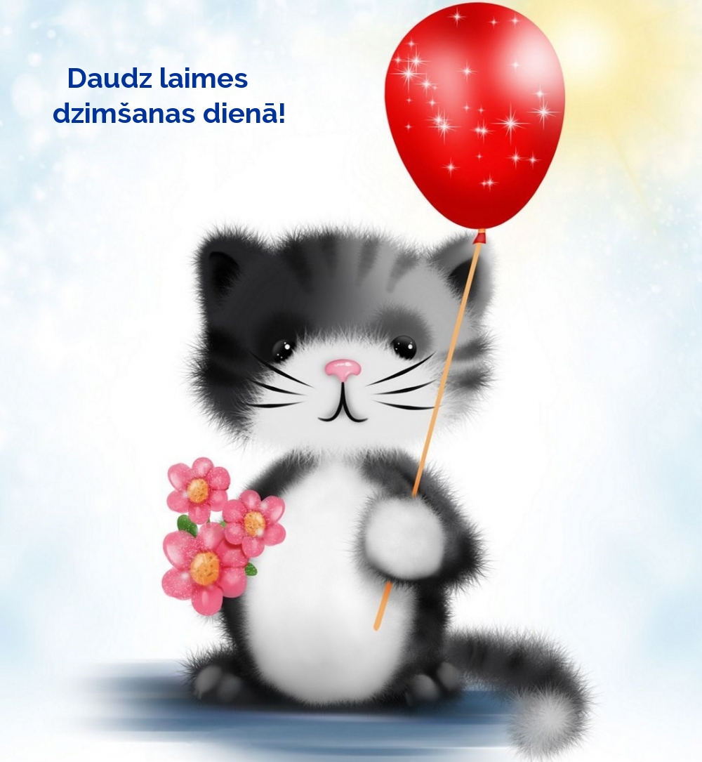 Daudz laimes dzimšanas dienā!