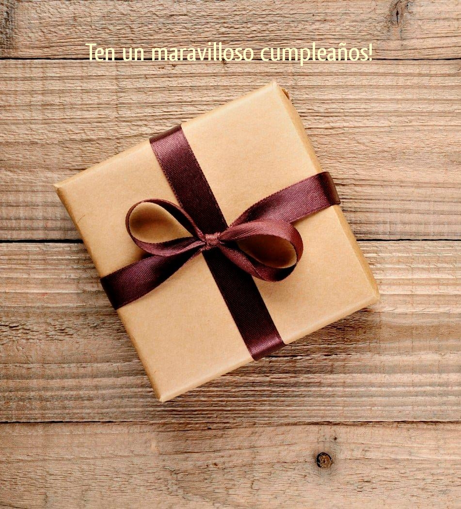 Ten un maravilloso cumpleaños!