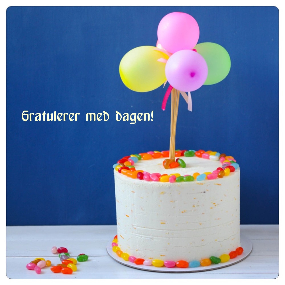 Gratulerer med dagen!