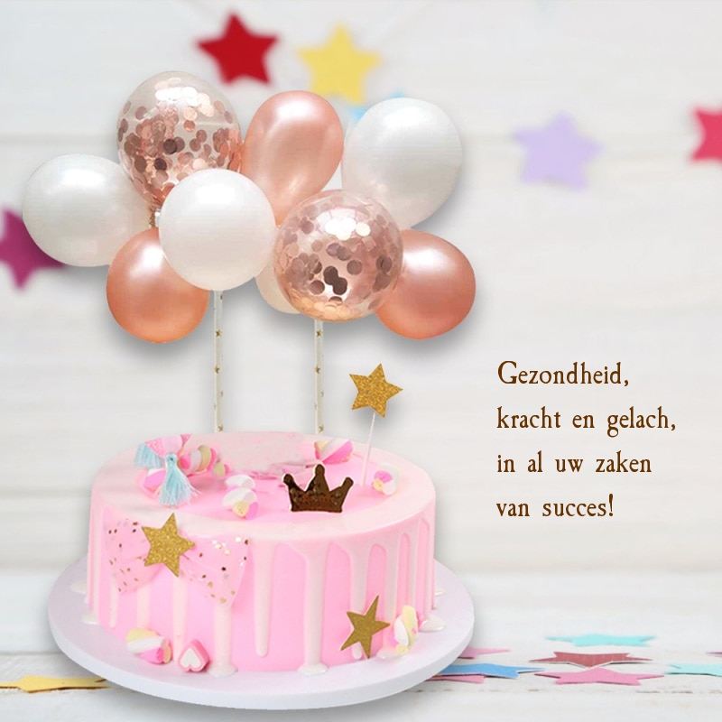 Gezondheid, kracht en gelach, in al uw zaken van succes!