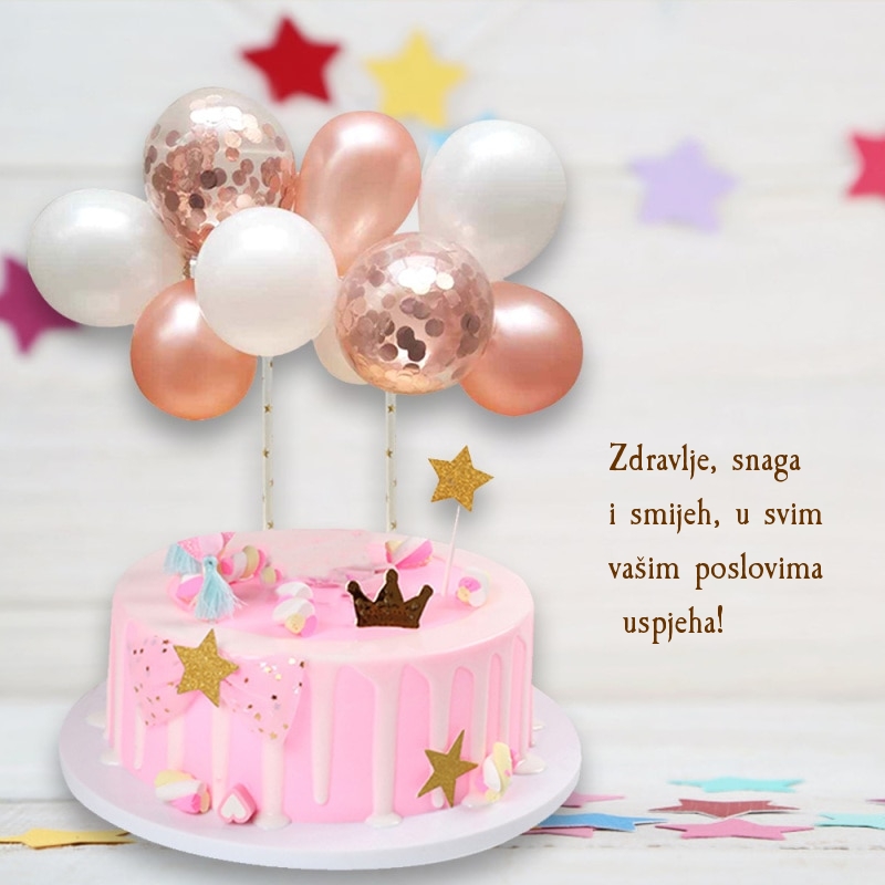 Zdravlje, snaga i smijeh, u svim vašim poslovima uspjeha!