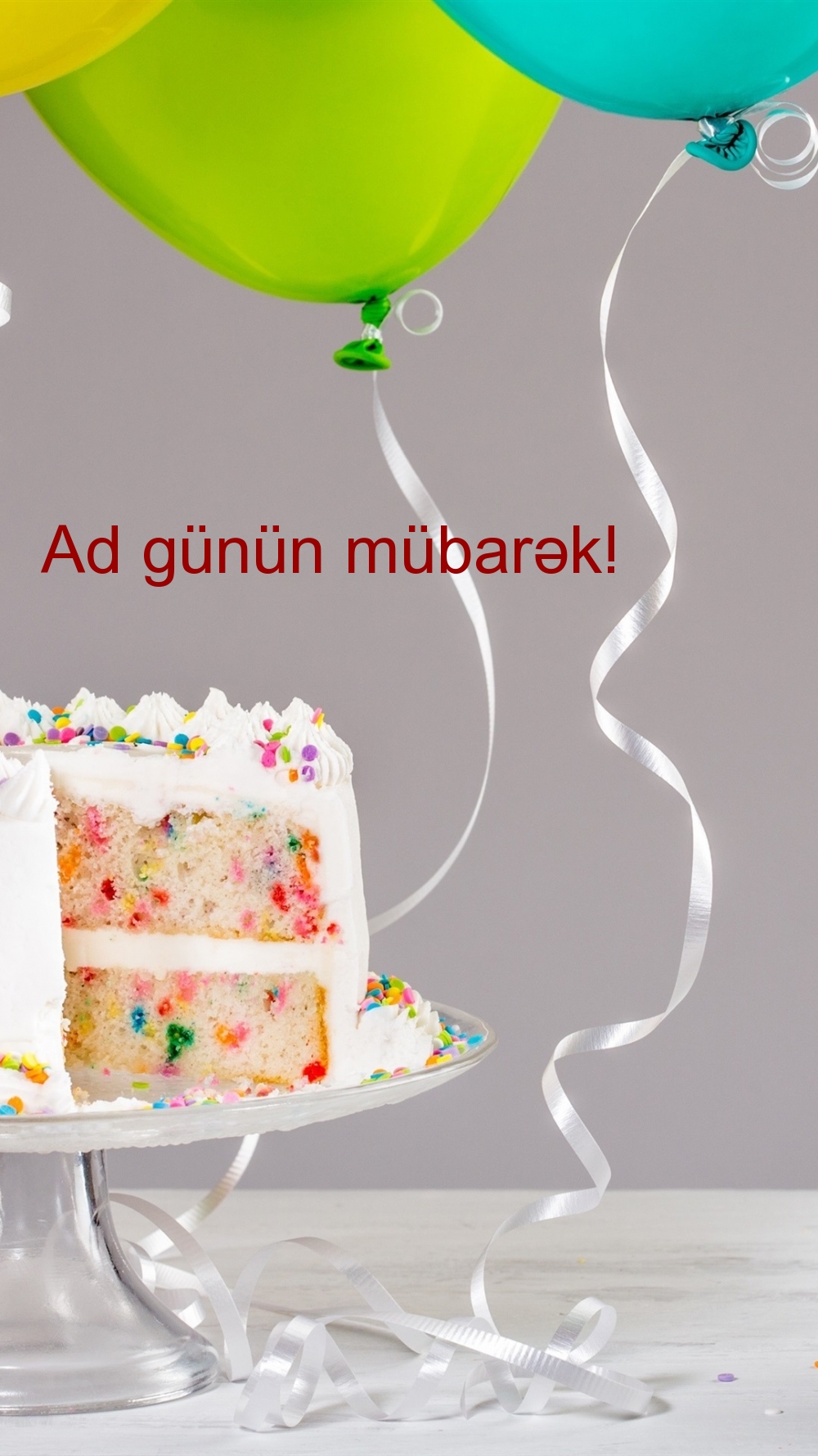 Ad günün mübarək!