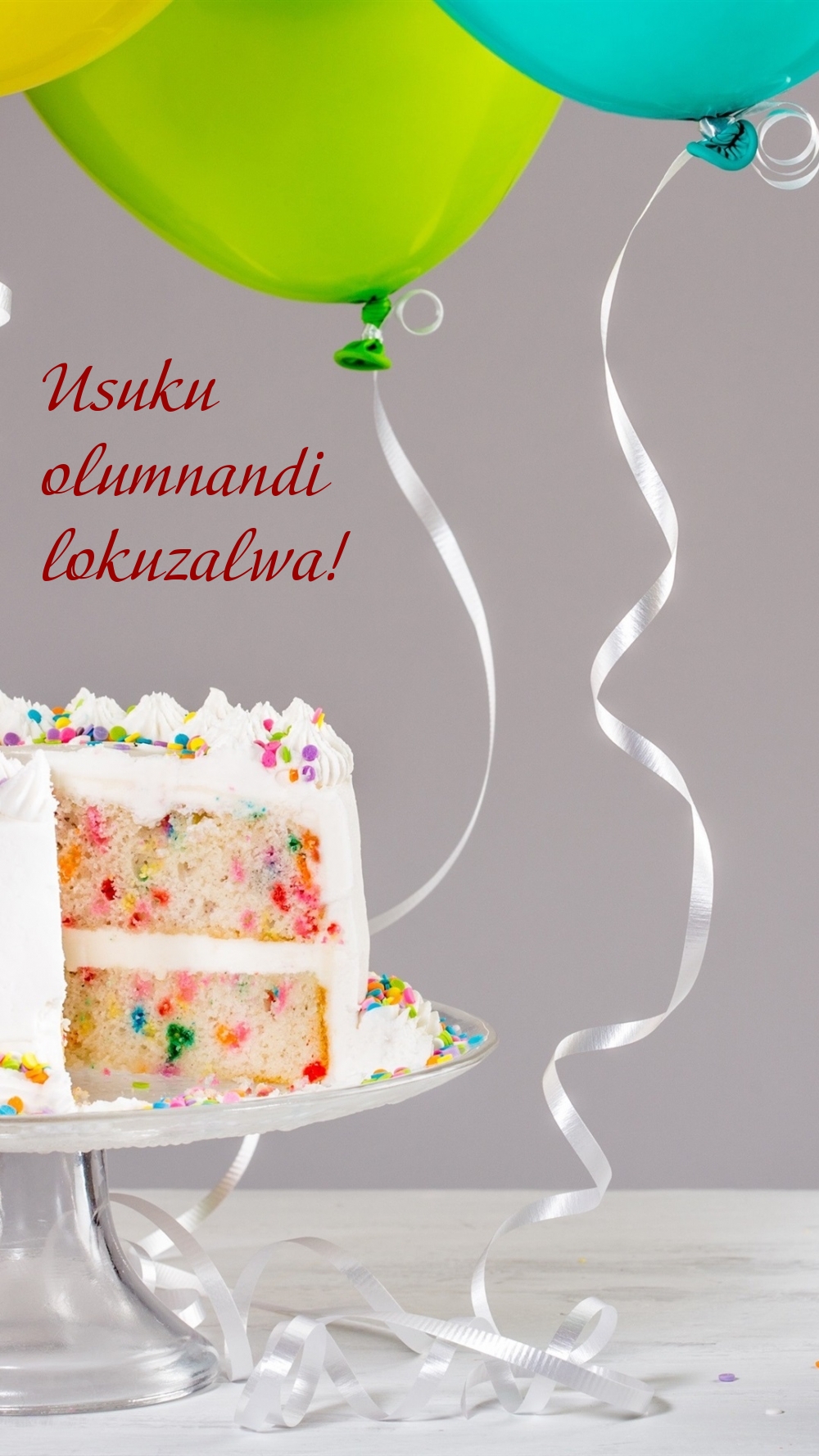 Usuku olumnandi lokuzalwa!