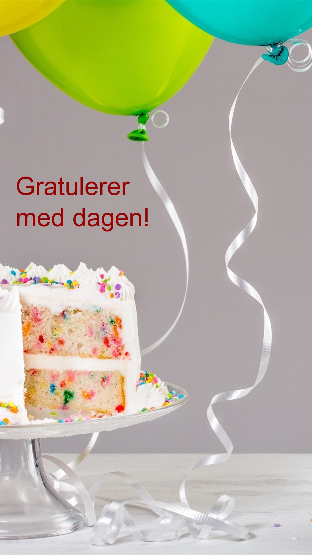 Gratulerer med dagen!