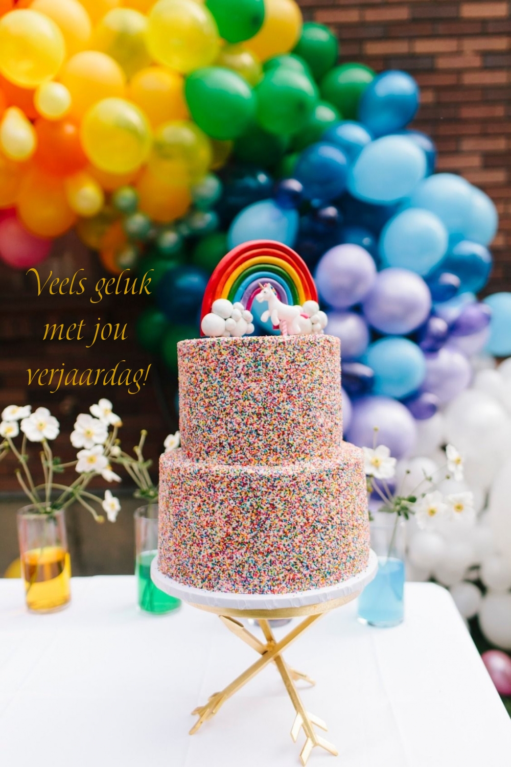 Veels geluk met jou verjaardag!