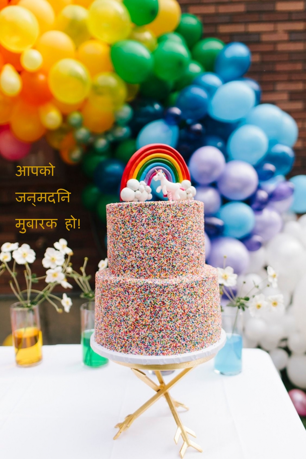 आपको जन्मदिन मुबारक हो!