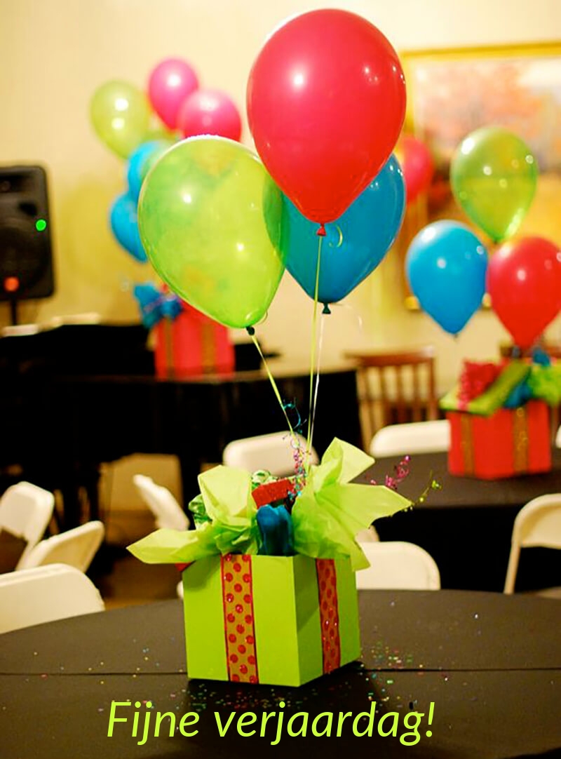 Fijne verjaardag!