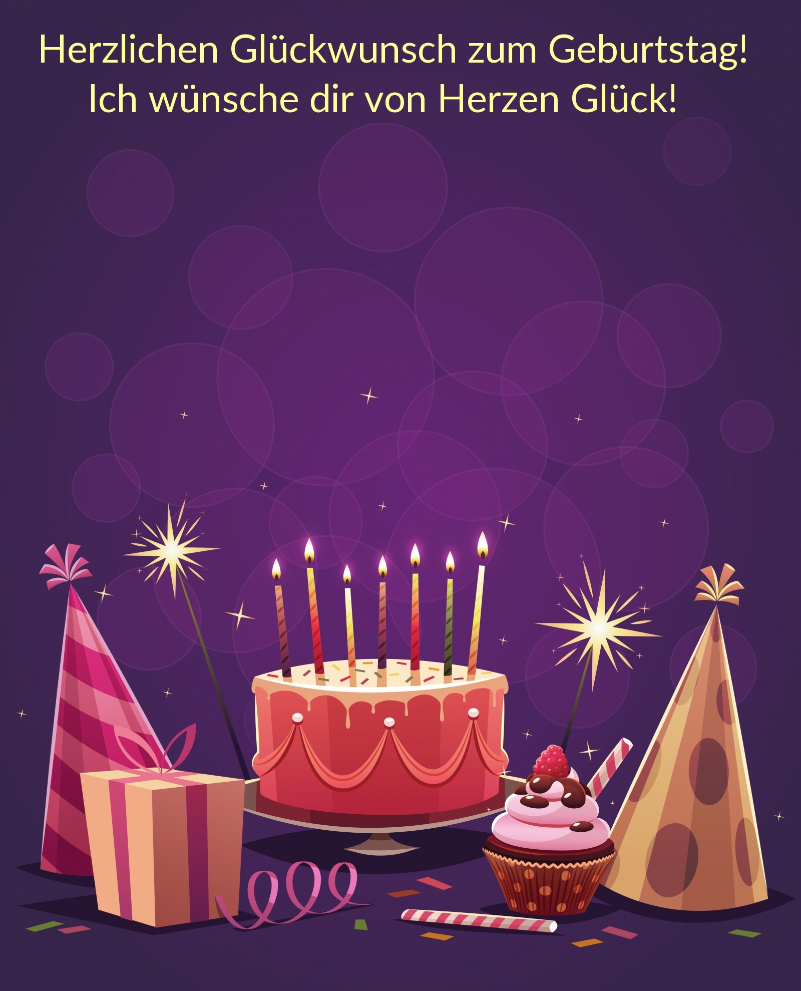 Herzlichen Glückwunsch zum Geburtstag!