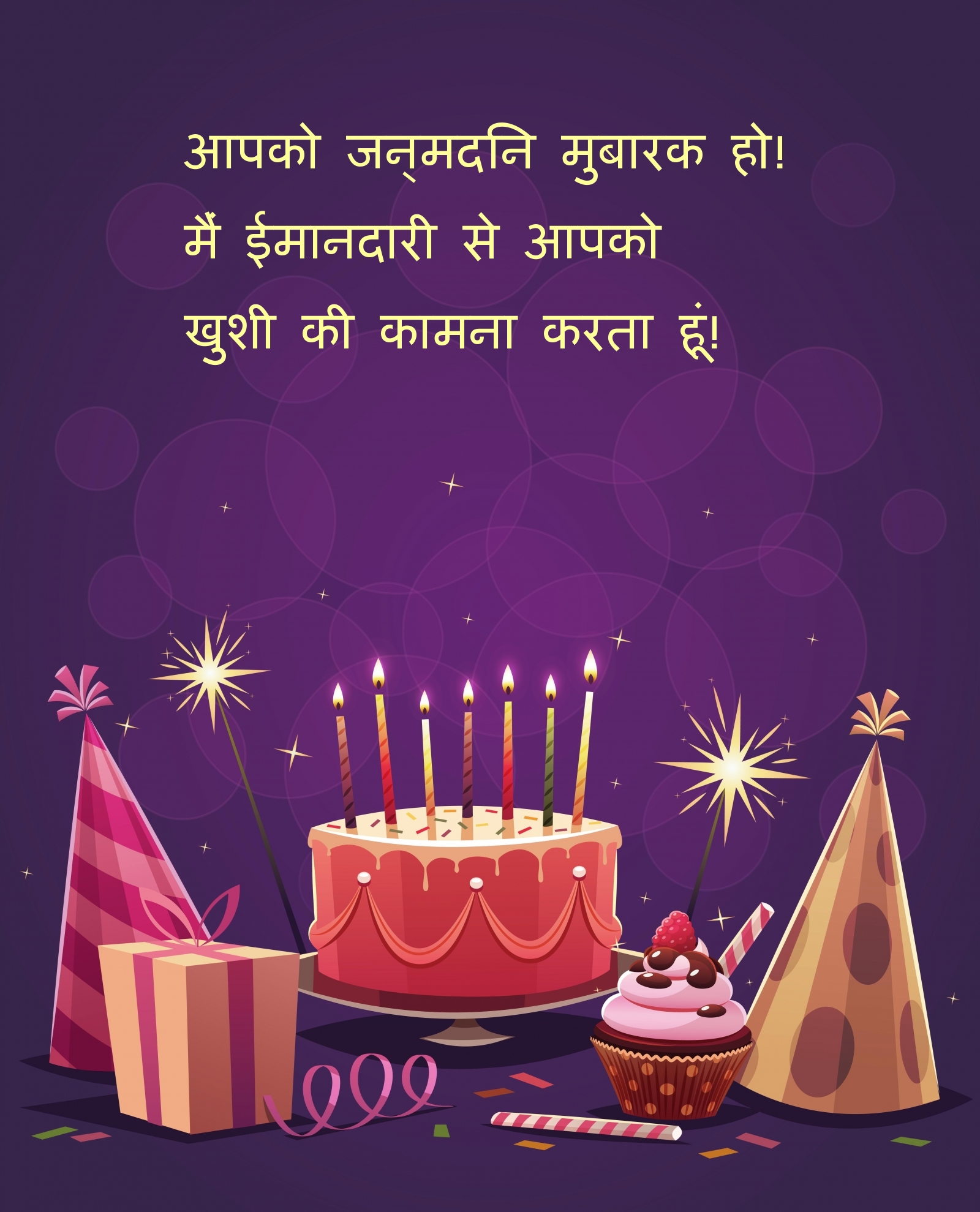 आपको जन्मदिन मुबारक हो!