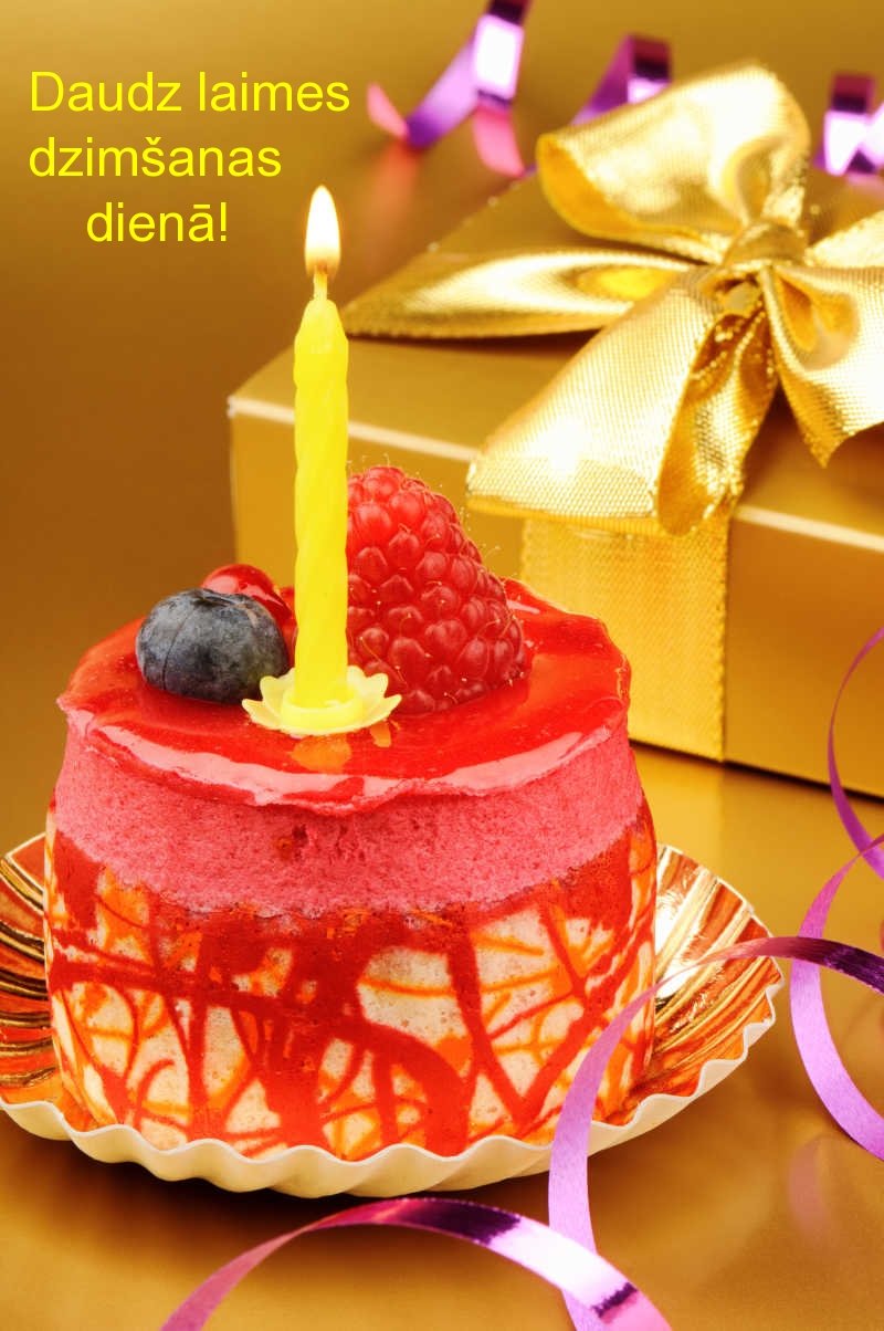 Daudz laimes dzimšanas dienā!