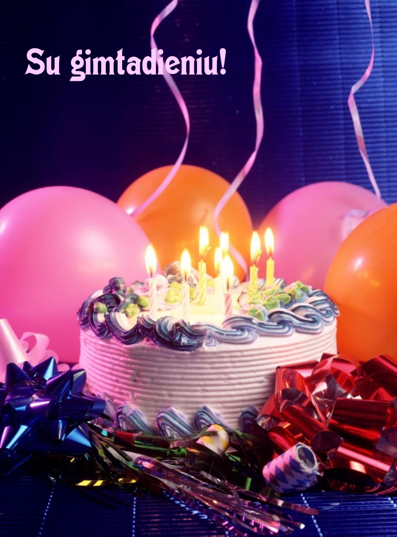 Su gimtadieniu!