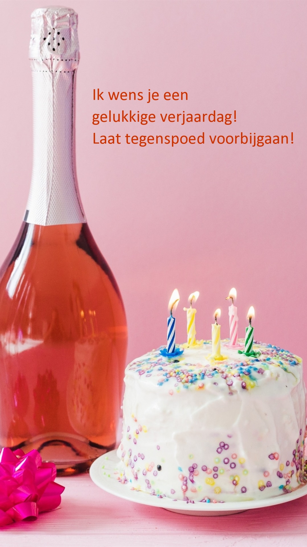 Ik wens je een gelukkige verjaardag! 