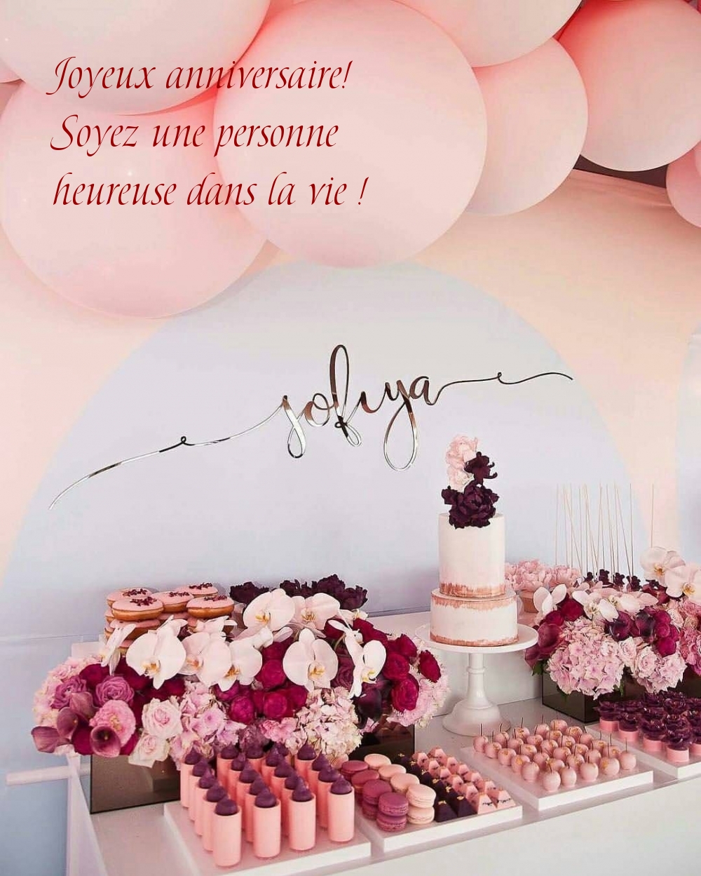 Joyeux anniversaire!