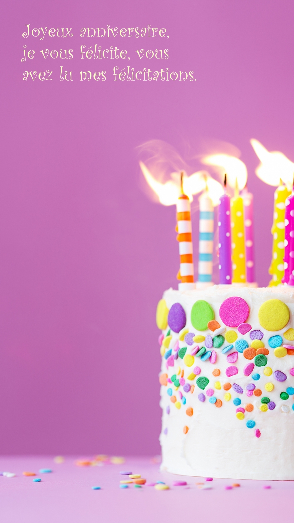 Joyeux anniversaire