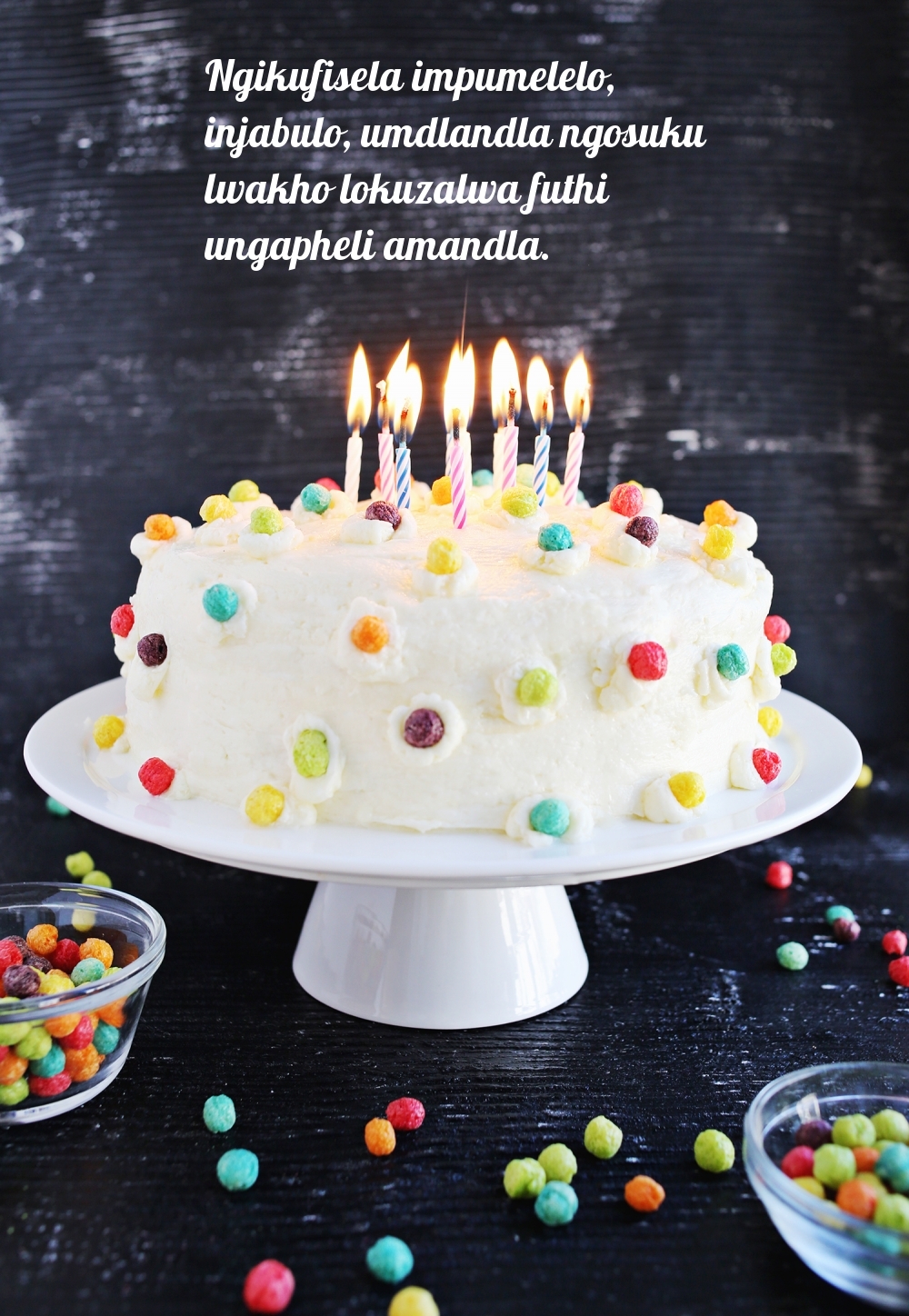 Ngikufisela impumelelo, injabulo, umdlandla