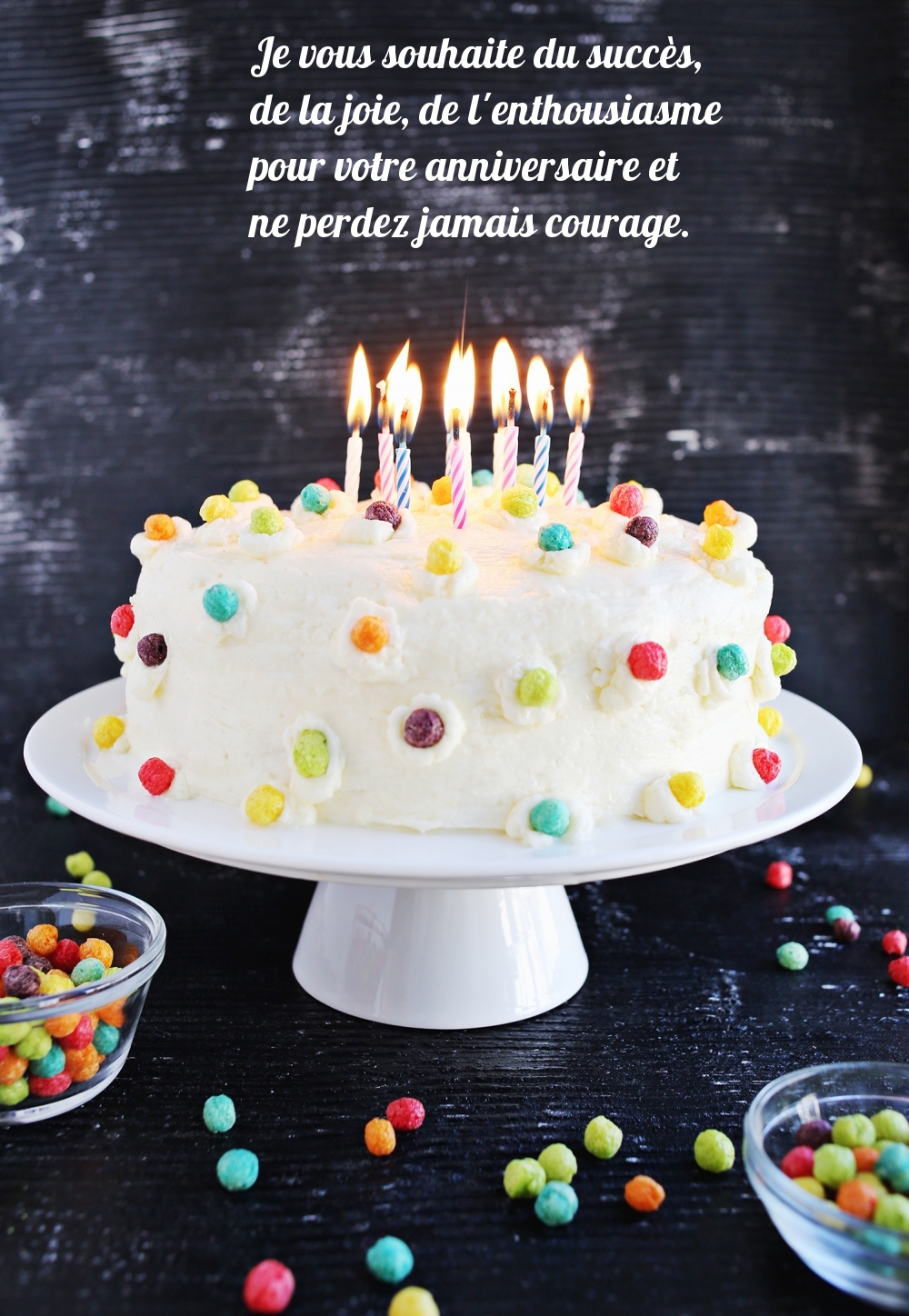 Je vous souhaite du succès