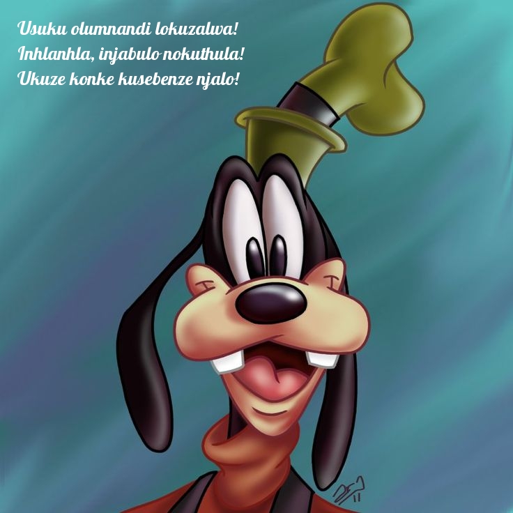 Usuku olumnandi lokuzalwa!