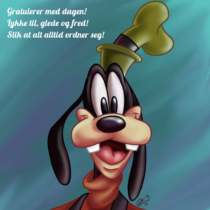Gratulerer med dagen!