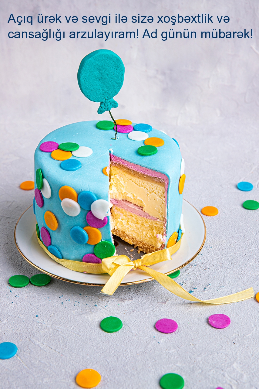 Açıq ürək və sevgi ilə sizə xoşbəxtlik 