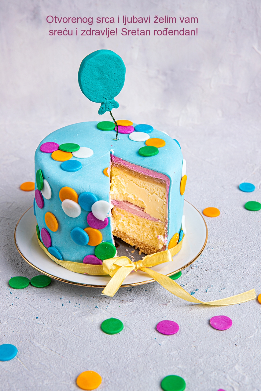 Otvorenog srca i ljubavi želim vam sreću i zdravlje! 