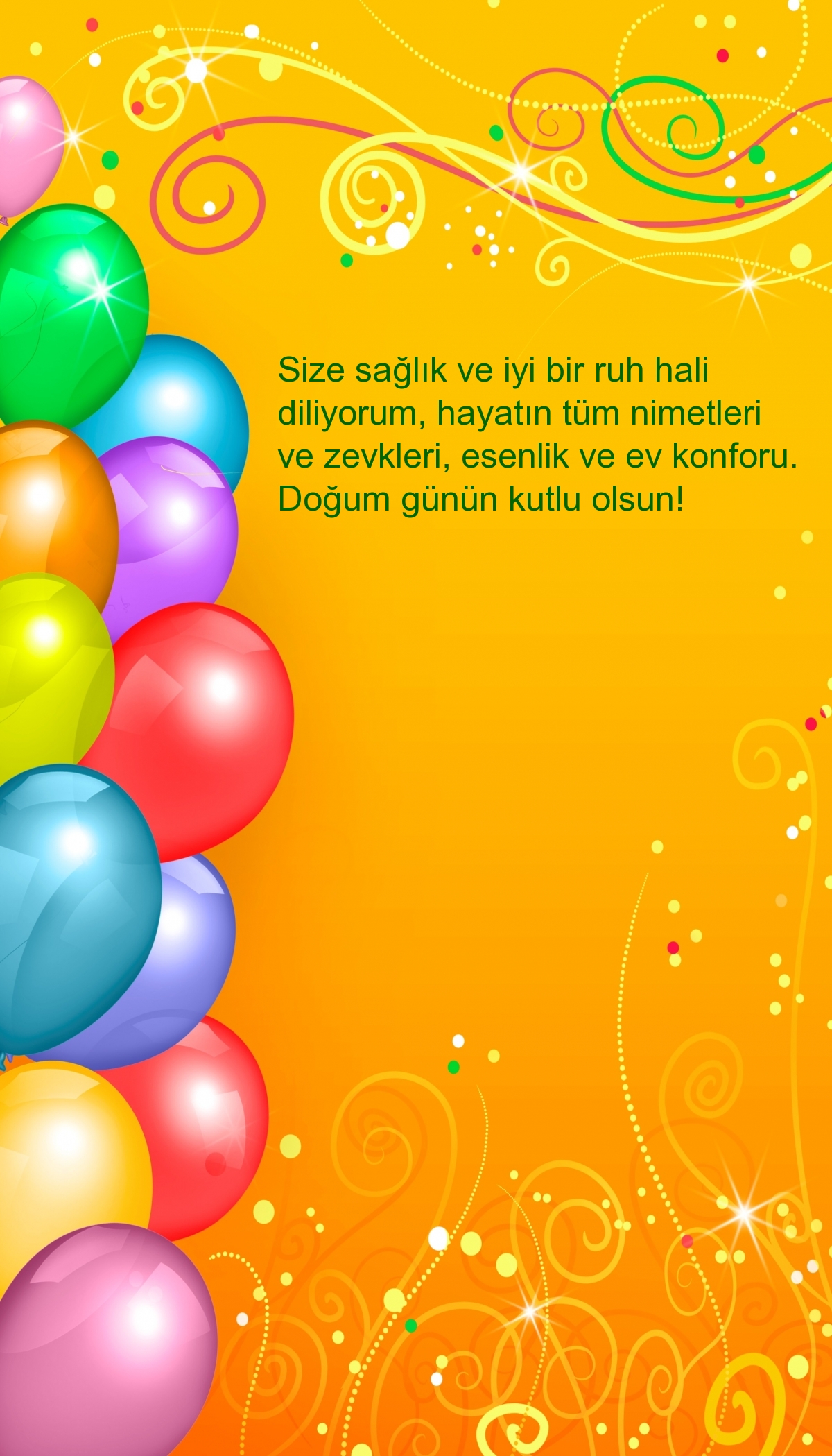 Doğum günün kutlu olsun!