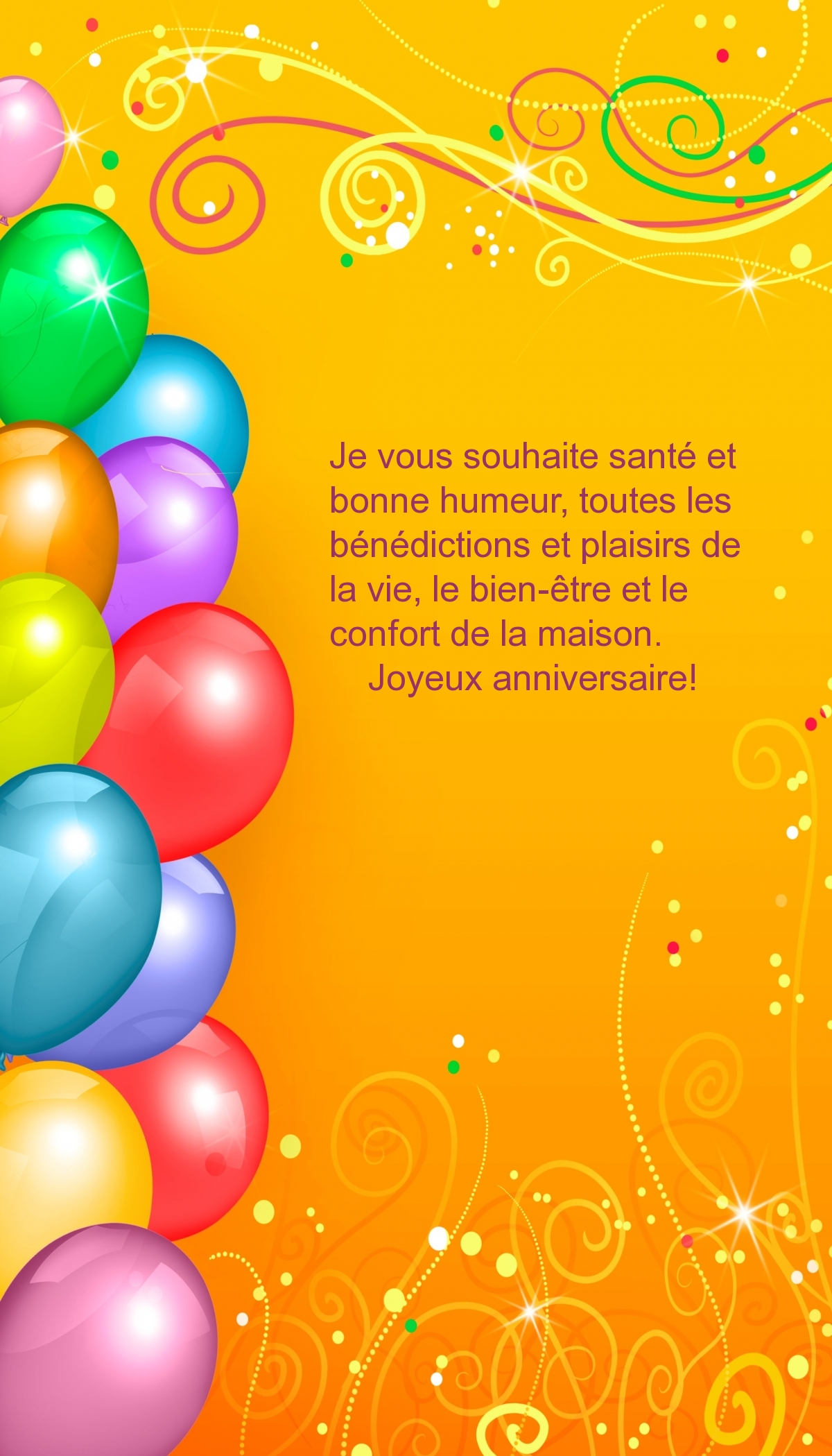 Joyeux anniversaire!