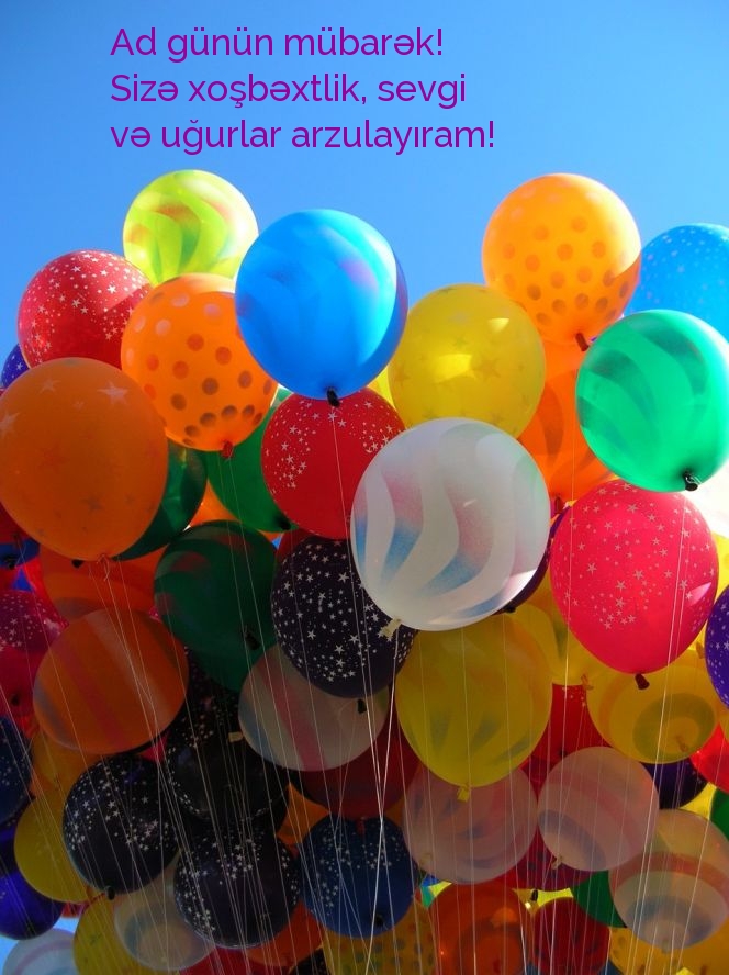 Ad günün mübarək!