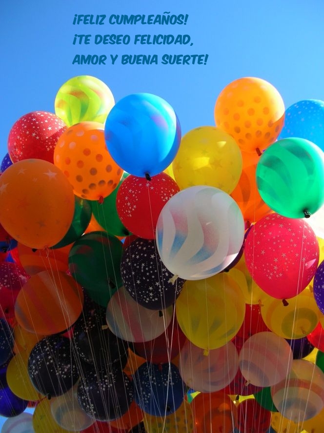 ¡Feliz cumpleaños!