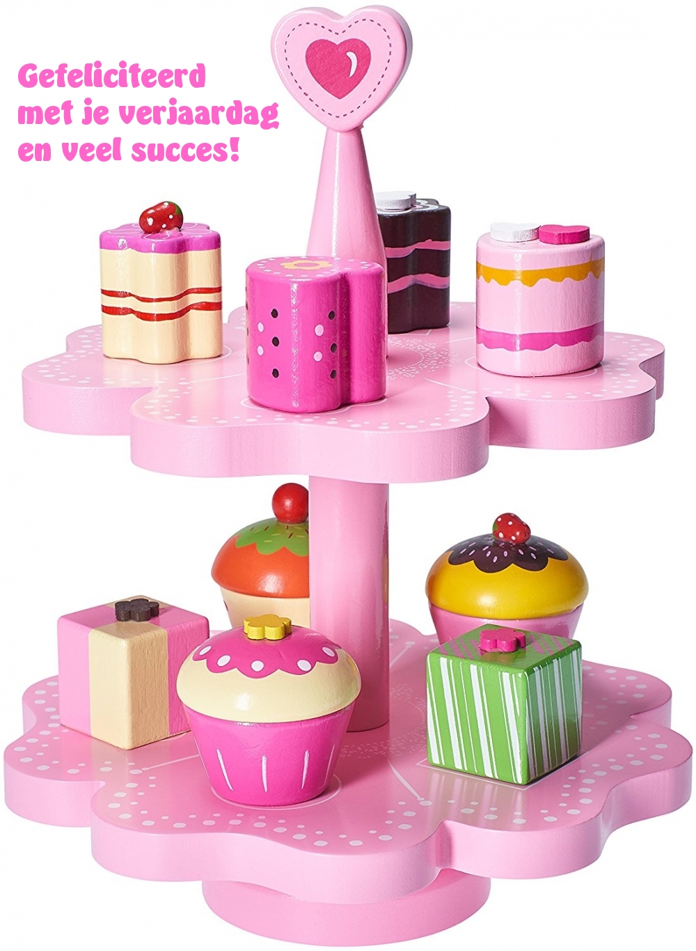 Gefeliciteerd met je verjaardag en veel succes!