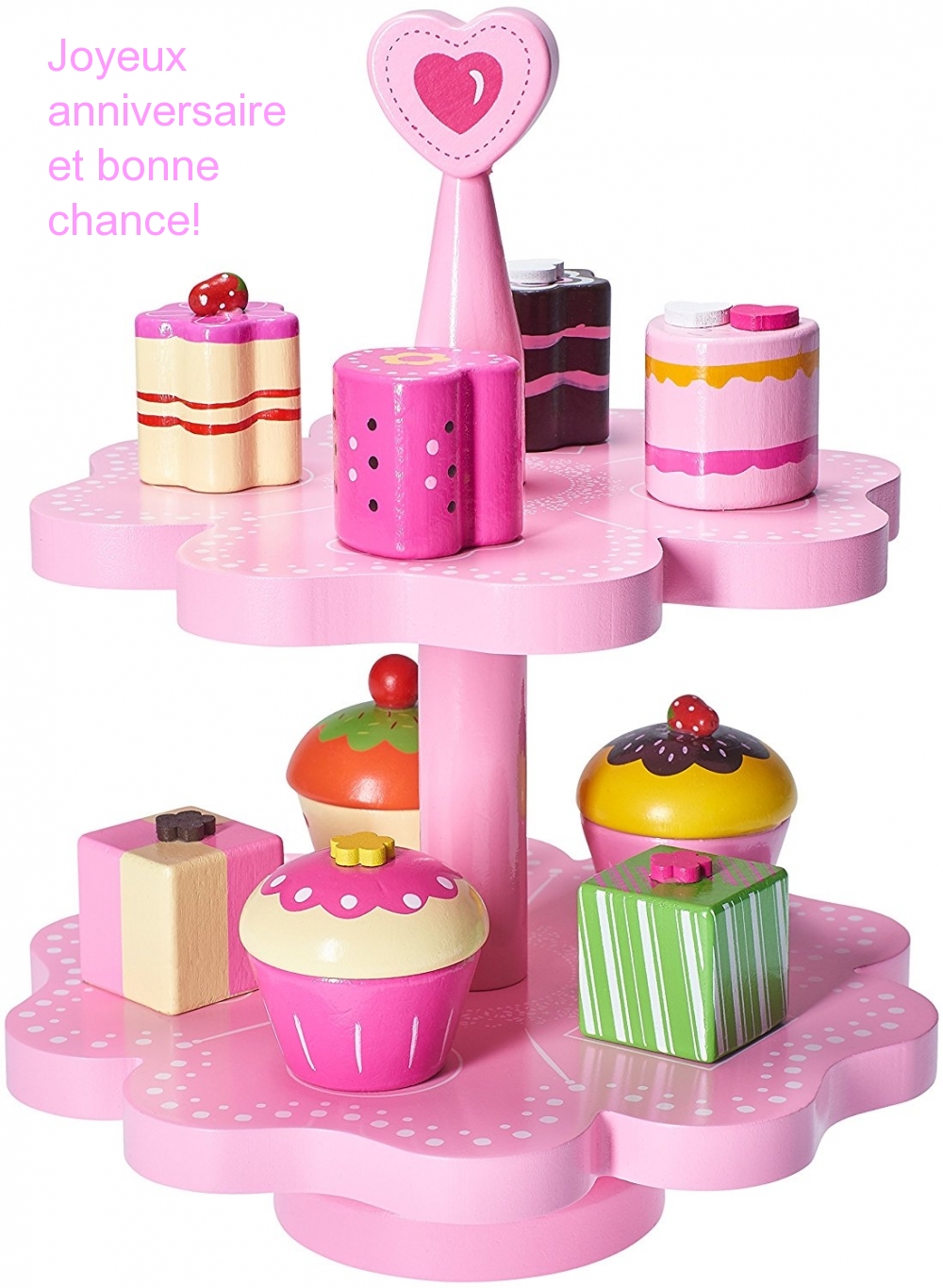 Joyeux anniversaire et bonne chance!