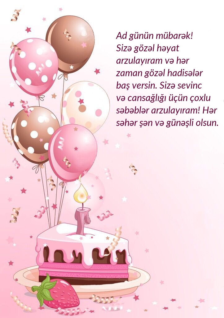 Ad günün mübarək!
