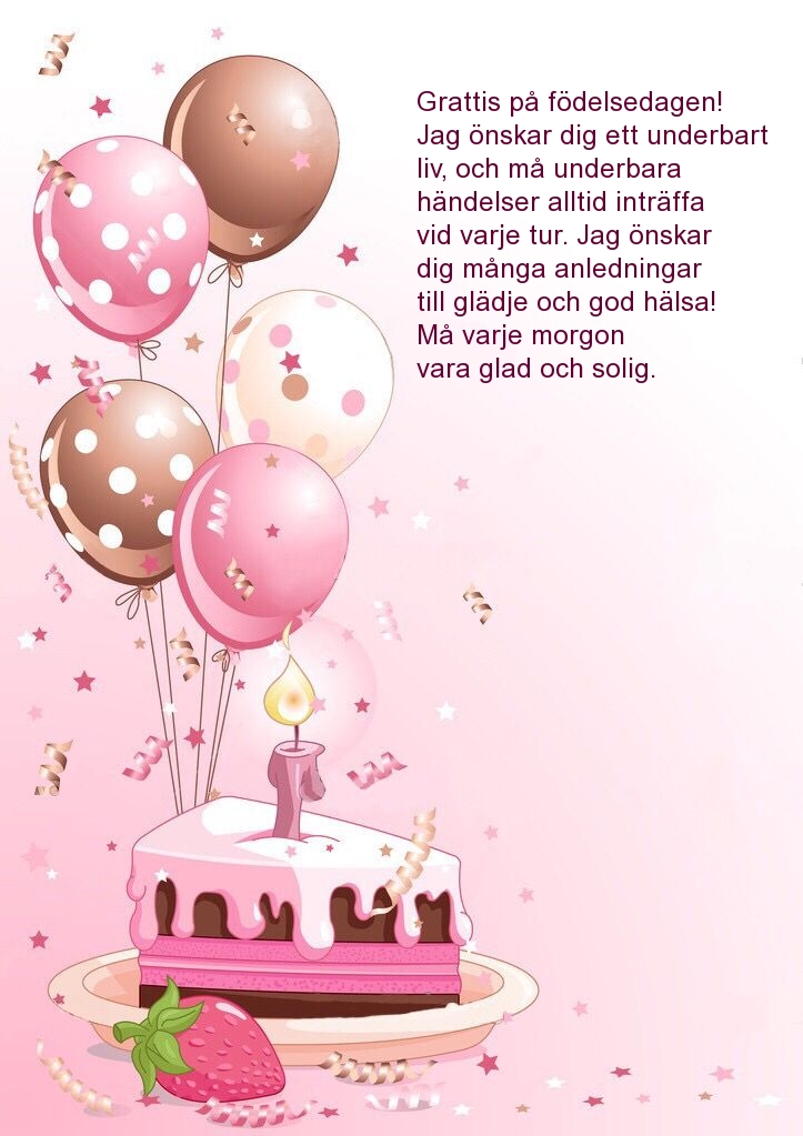 Grattis på födelsedagen! 