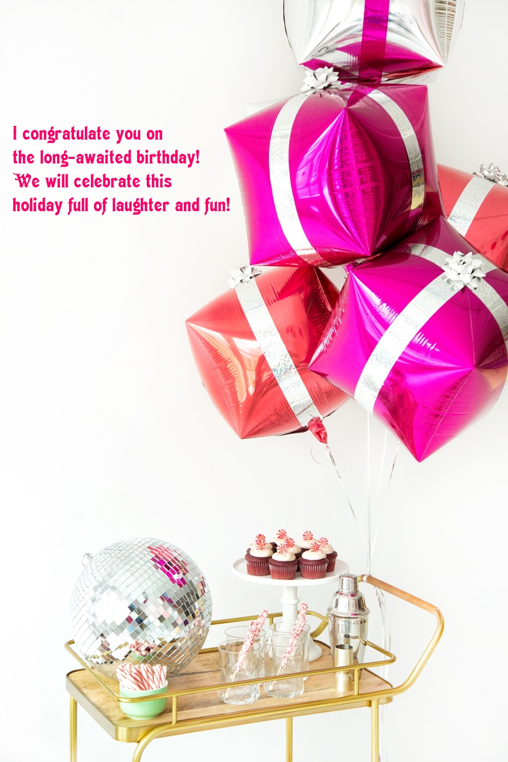 I congratulate you on the long-awaited birthday! 