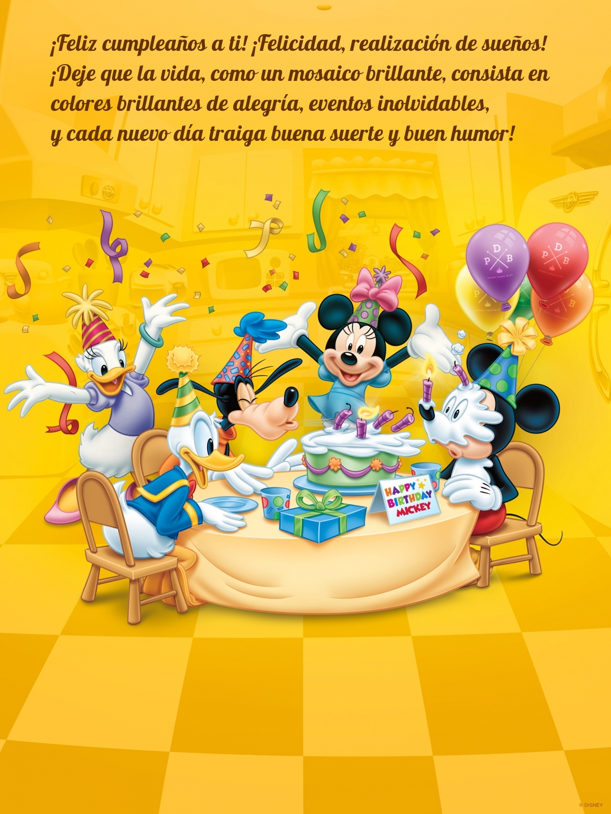 ¡Feliz cumpleaños a ti! 