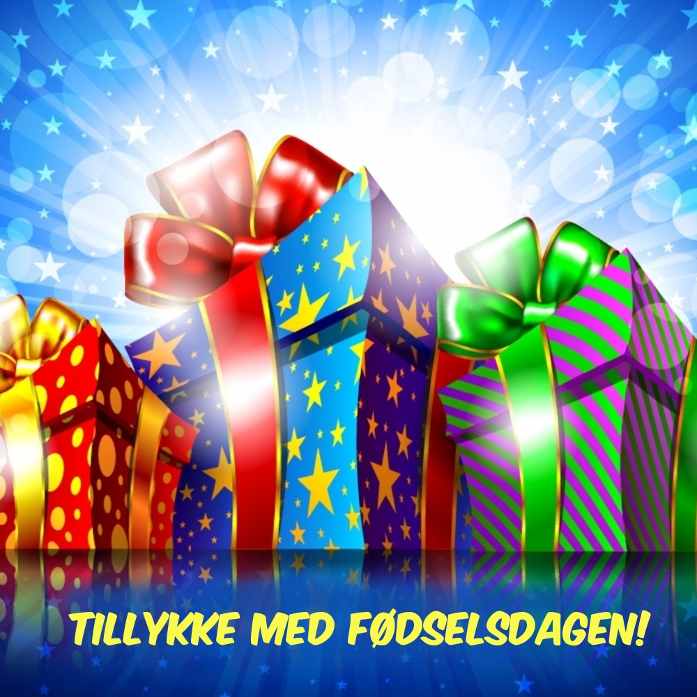 Tillykke med fødselsdagen!