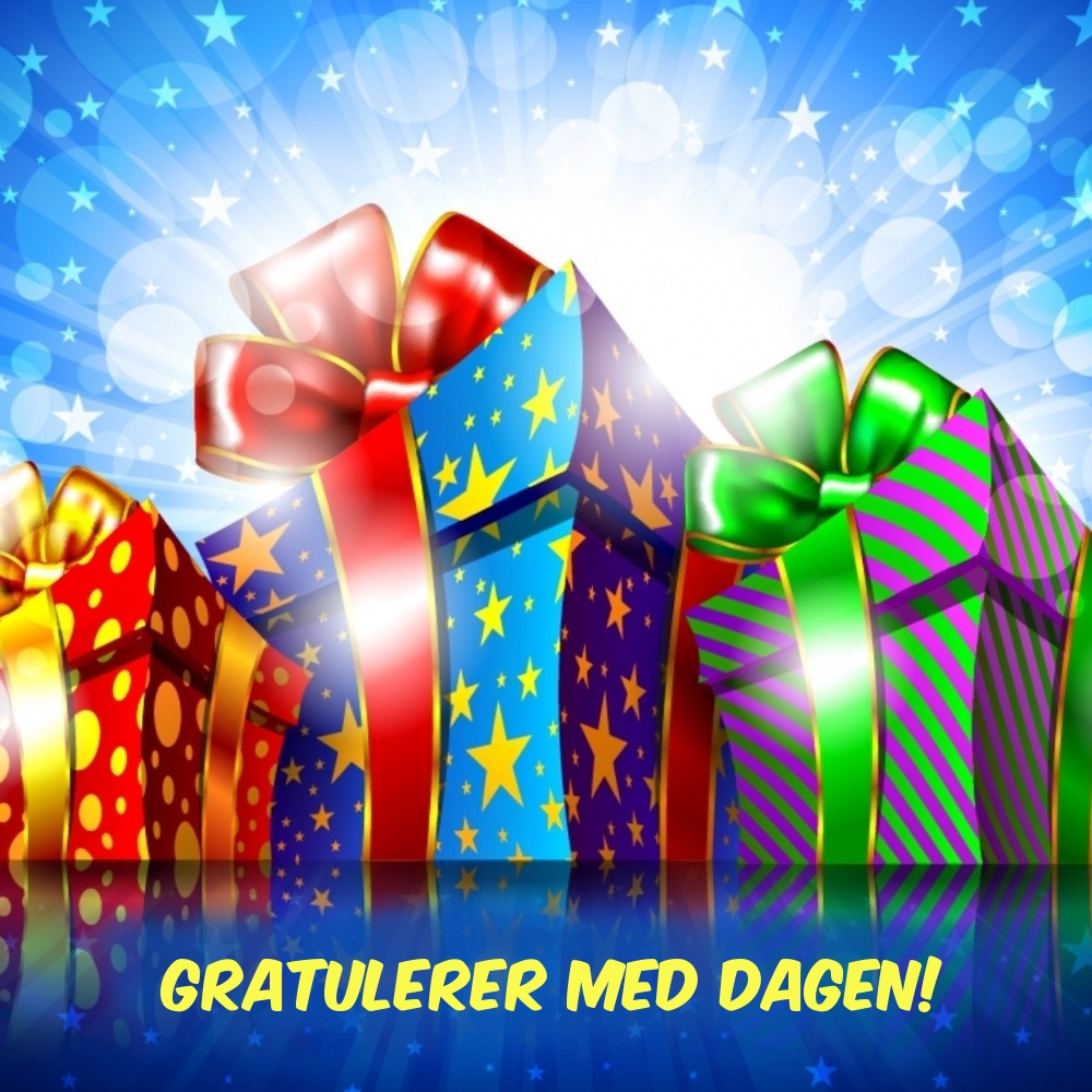 Gratulerer med dagen!