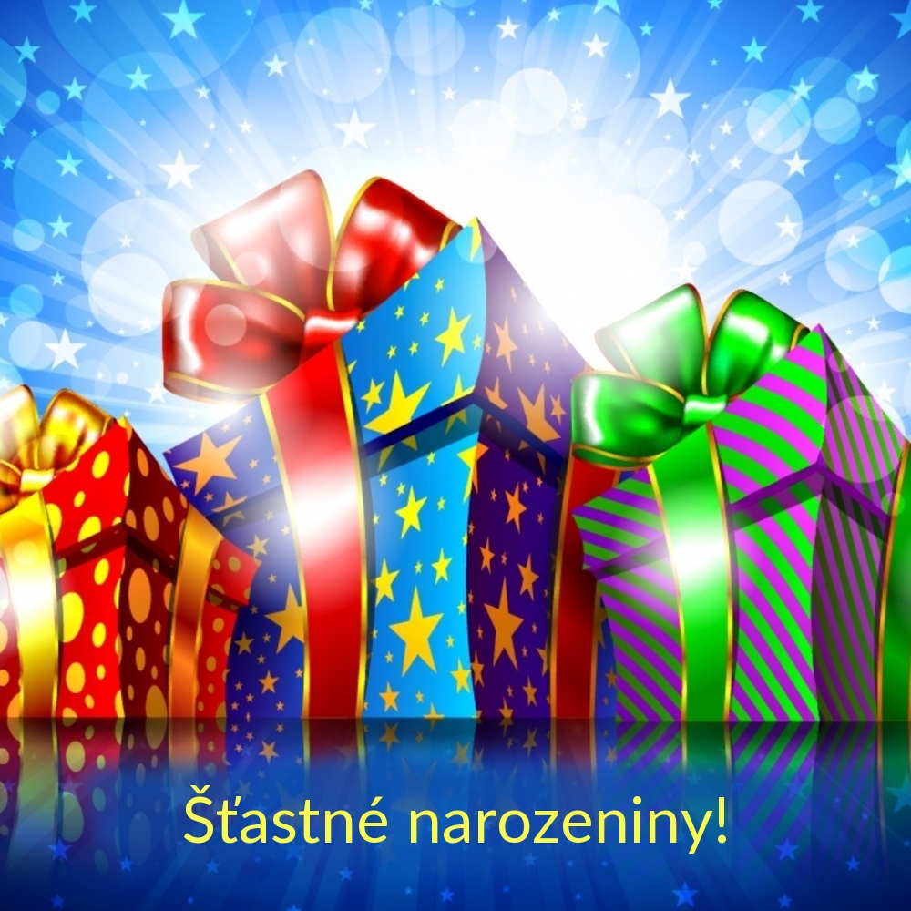 Šťastné narozeniny!