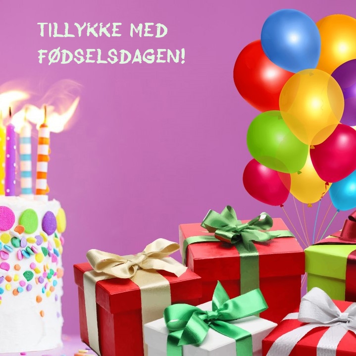 Tillykke med fødselsdagen!