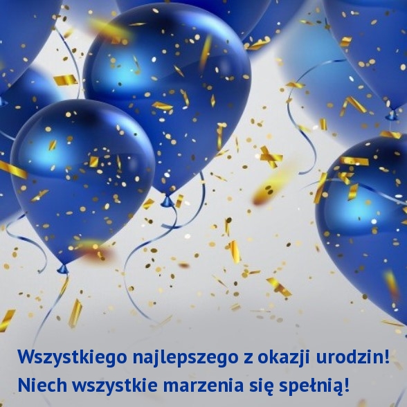 Wszystkiego najlepszego z okazji urodzin!