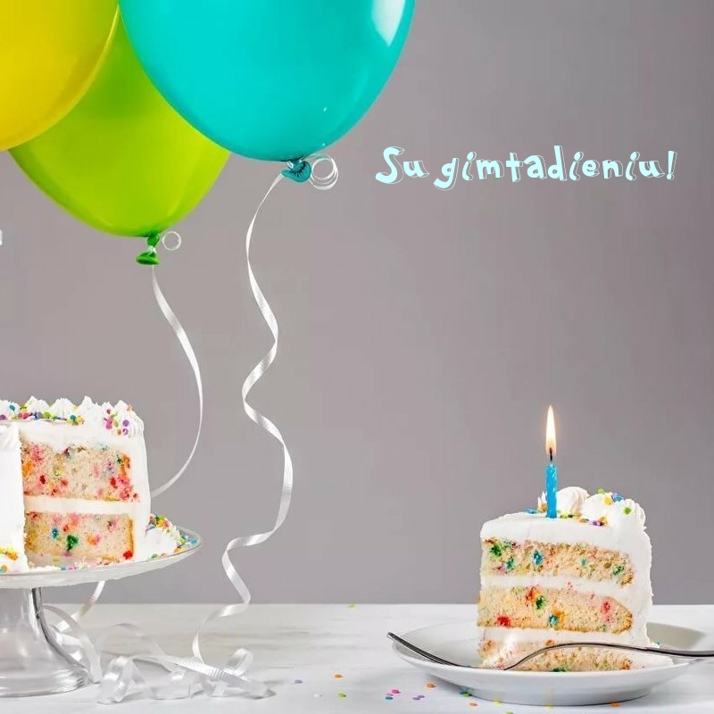Su gimtadieniu!
